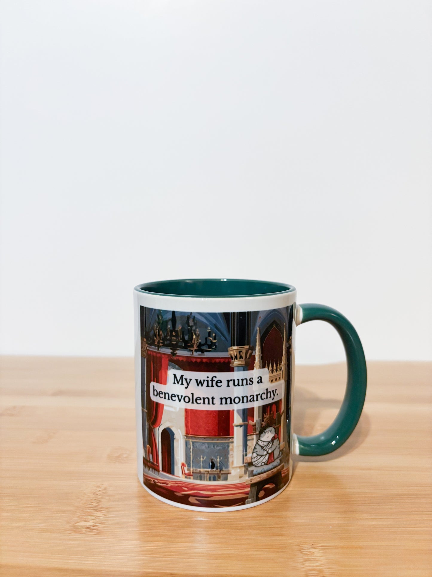 Edition 001 — My wife runs a benevolent monarchy