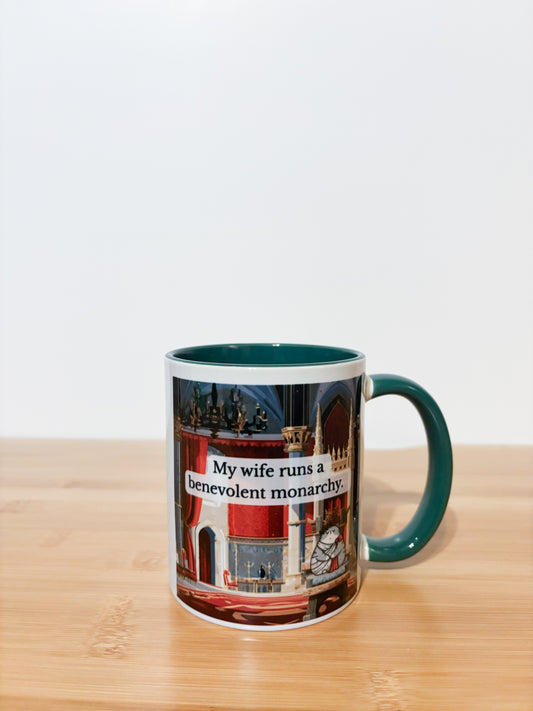 Edition 001 — My wife runs a benevolent monarchy